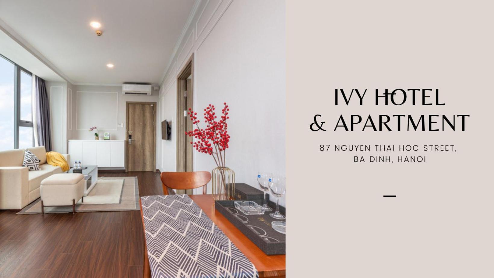 Ivy Hotel & Apartment - Stay 24H Hanoi Bagian luar foto